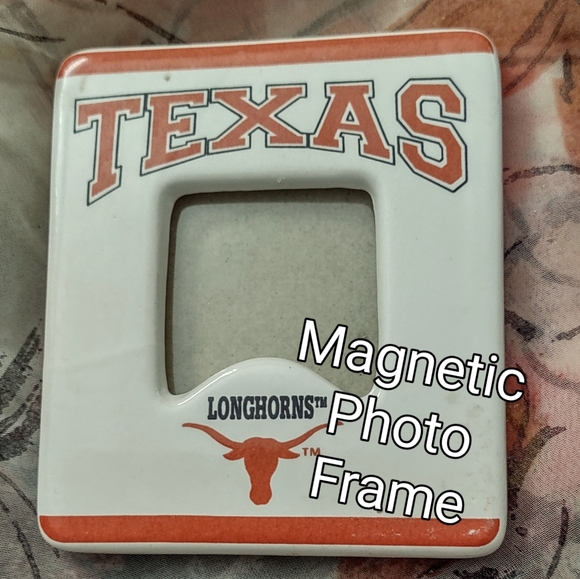 Vintage Texas Longhorns Magnet Photo Frame - Picture 5 of 9